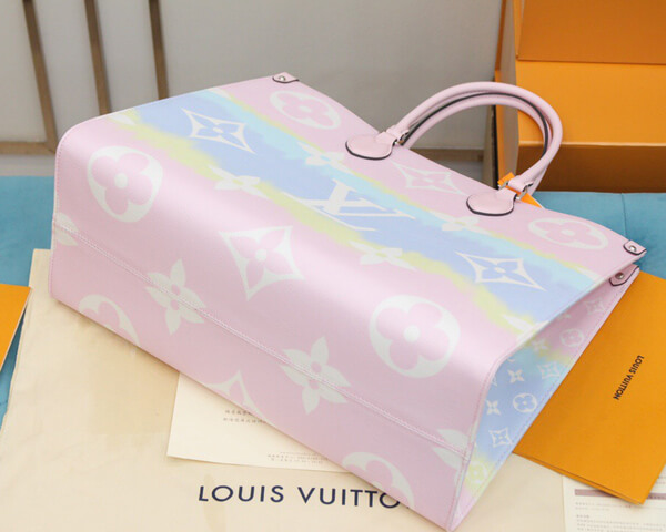 2022SS♡超限定で争奪戦♪Louis Vuitton ルイヴィトン オンザゴー 偽物 ESCALE M45119 LV エスカル